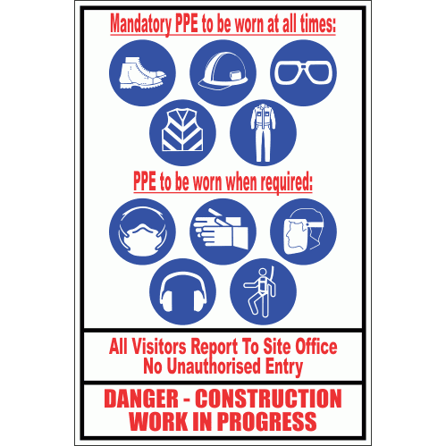 Construction Site Sign