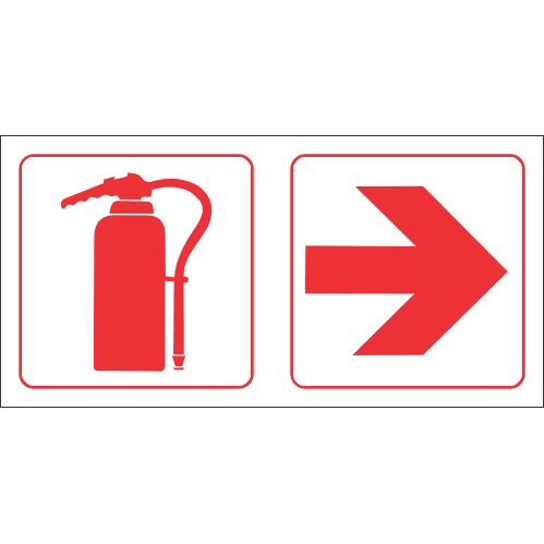 Fire Extinguisher Right Safety Sign