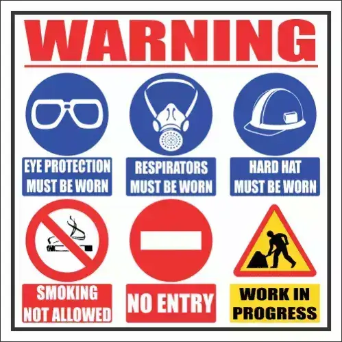 Construction Work In Progress Sign