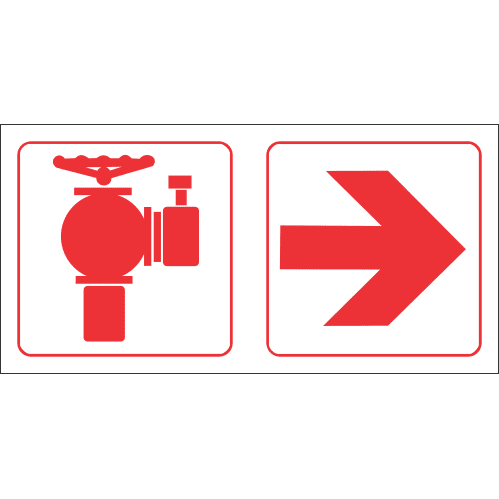 Fire Hydrant Right Safety Sign